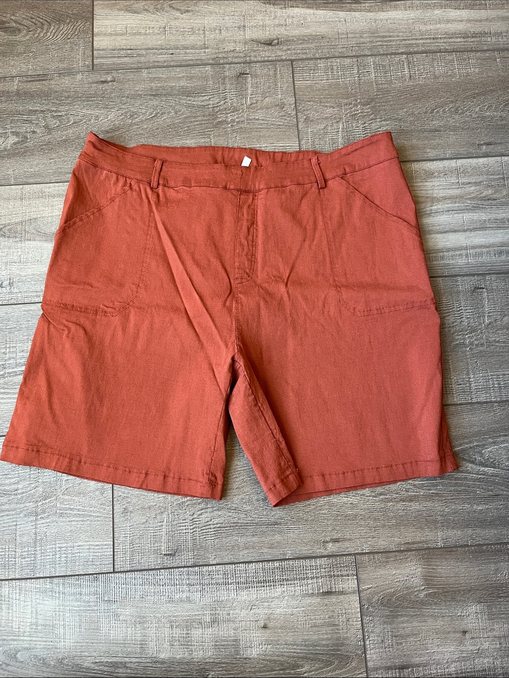 3/$15- Rust Orange Pull On Shorts